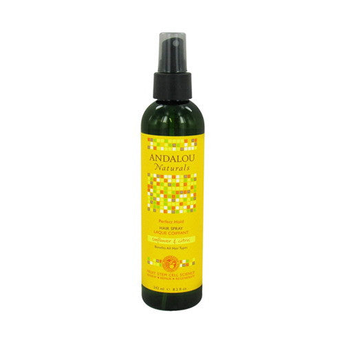 Andalou Naturals Sunflower and Citrus Medium Hold Hair Spray, 8.2 oz